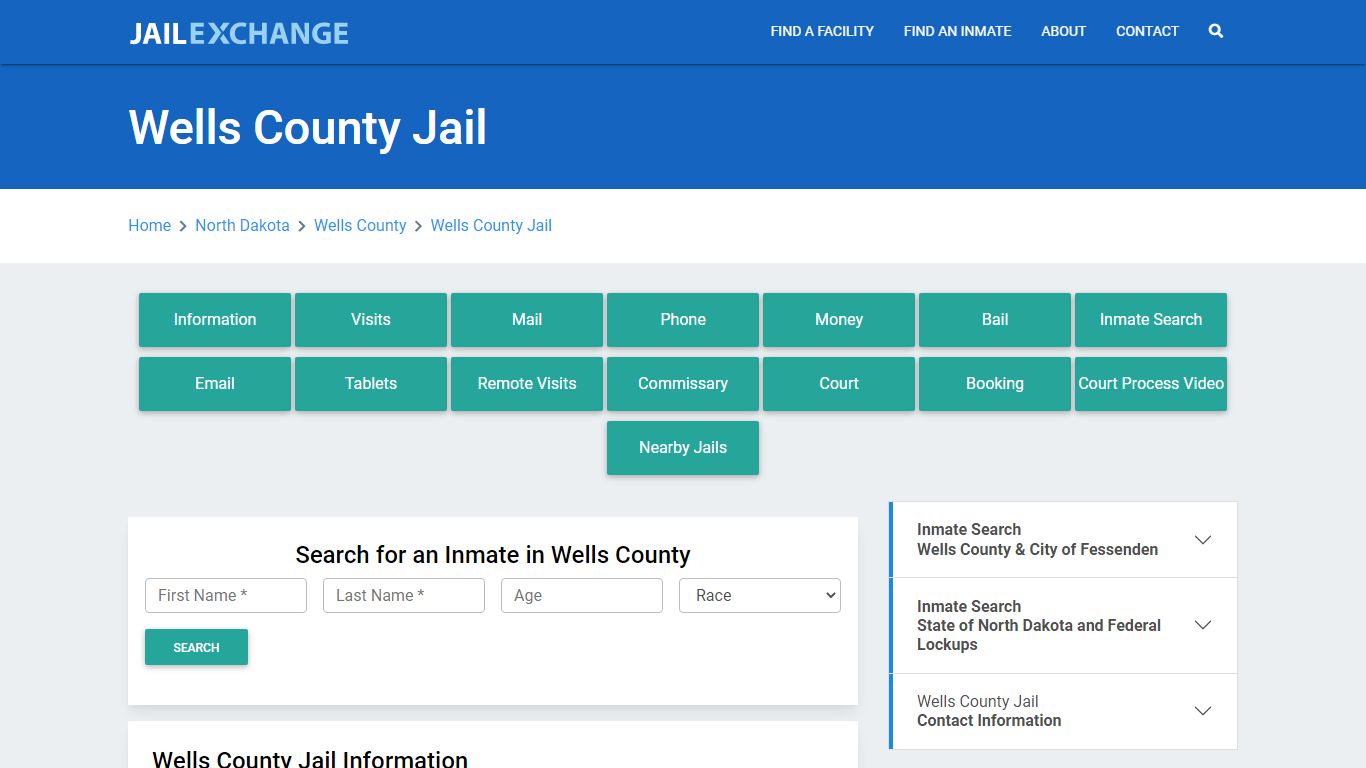 Wells County Jail Roster Lookup, ND, Inmate Search