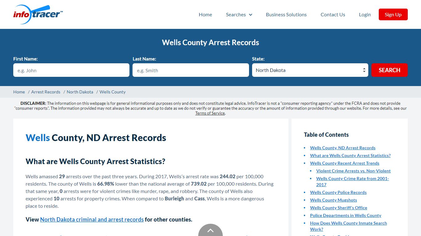 Wells County, ND Arrests, Mugshots & Jail Records - InfoTracer